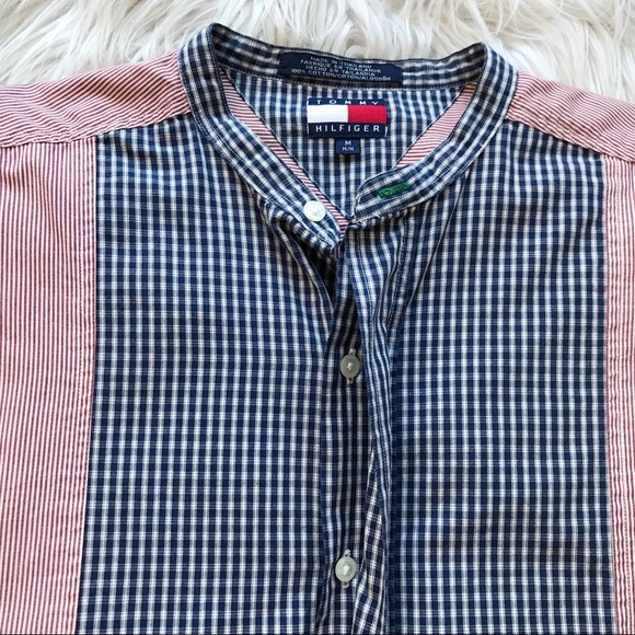 Tommy Hilfiger - Oxford shirt with mandarin collar - Picture 2 of 8